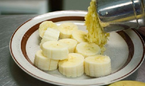 измельчаем бананы фото