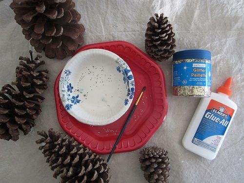 подготавливаем шишки фото