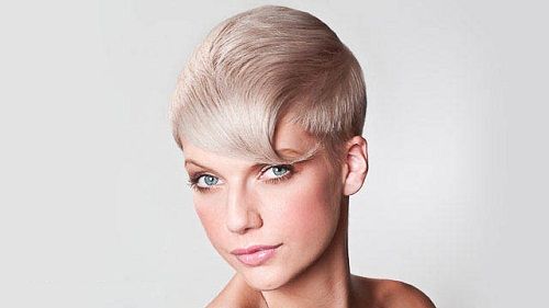 короткая креативная стрижка фото