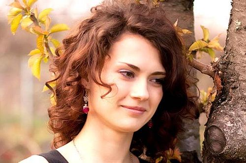 длинные кудрявые волосы фото